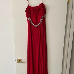 Red Betsy & Adam long dress